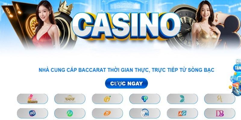 Giao diện tại sảnh casino 88CLB được đánh giá cao